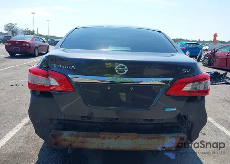 2013 Nissan Sentra Sv из США, поврежденный, VIN 3N1AB7APXDL729086